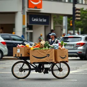 entregas de supermercado em 15 minutos no Brasil