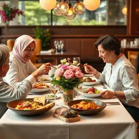 restaurantes para o Dia das Mães