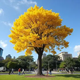 plantio de ipê amarelo