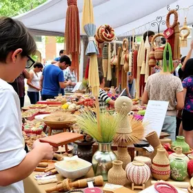 feiras de artesanato