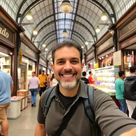 João Liberato no Mercadão de São Paulo