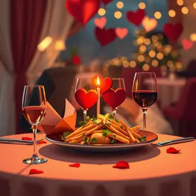 restaurantes românticos delivery Dia dos Namorados