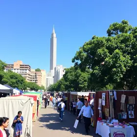 feiras de artesanato