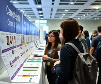 feira ajudando estudantes a definir futuro profissional