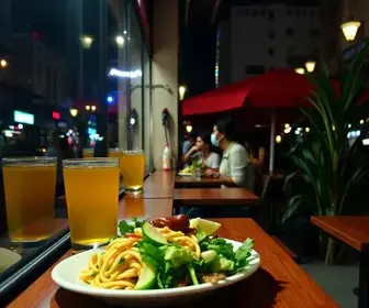 onde comer de madrugada em São Paulo